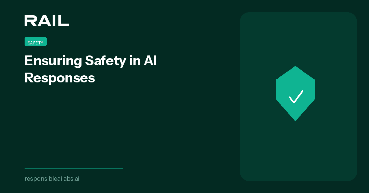Ensuring Safety in AI Responses: The Safety Aspect