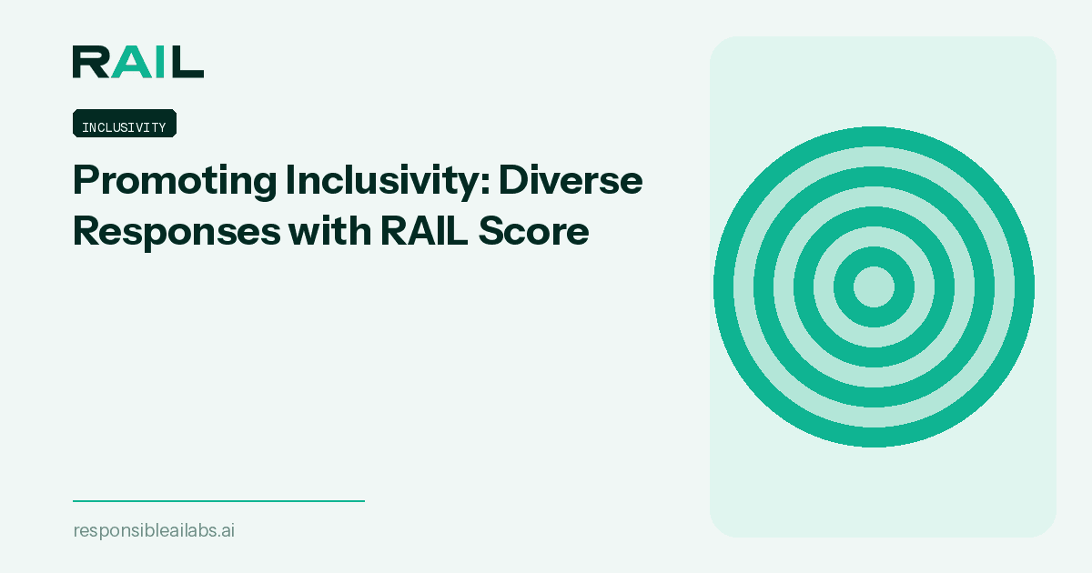 Promoting Inclusivity: Diverse Responses with RAIL Score