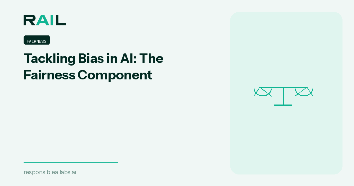 Tackling Bias in AI: The Fairness Component